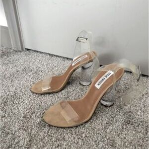 Steve Madden Clear Heels